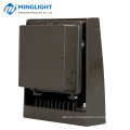 Outdoor led wall pack light 90-180 degree adjustable wall bracket DLC listed full cut-off wall pack light